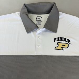 Purdue Boilermakers Mens Polo Shirt Size XL Proedge Embroidered Logo
